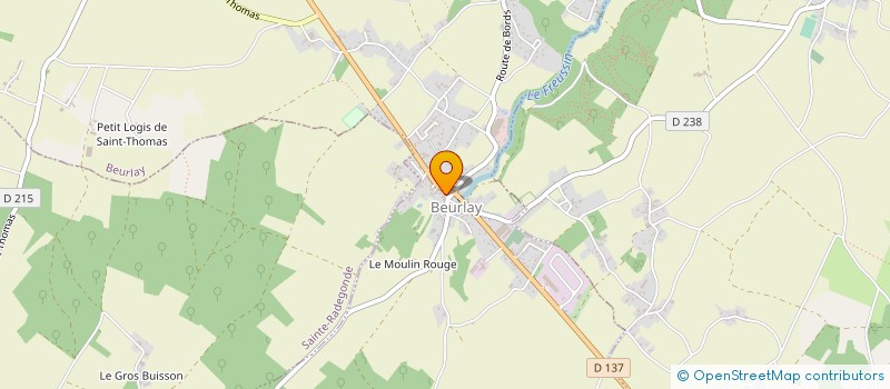 localisation de l'entreprise AUTREFOIS LE BOIS  PONT-L'ABBE-D'ARNOULT