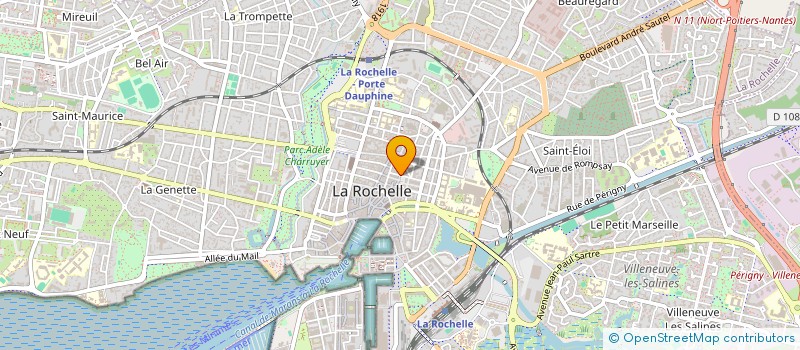 localisation de l'entreprise AUTREFOIS LE PAIN  LA ROCHELLE