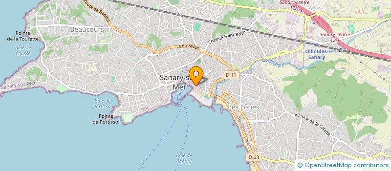 localisation de l'entreprise AUTREFOIS SANARY à SANARY-SUR-MER