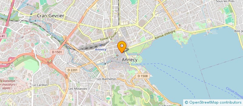 localisation de l'entreprise AUTREMENT 2 à ANNECY