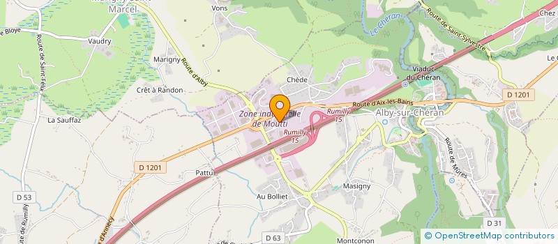 localisation de l'entreprise AUTREMENT  ALBY-SUR-CHERAN