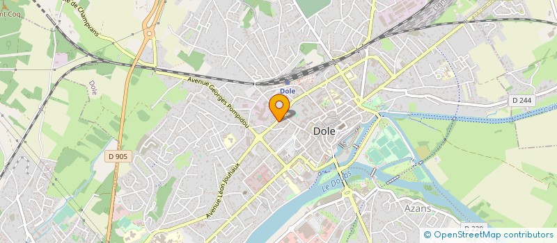 localisation de l'entreprise AUTREMENT ASSOCIATION à DOLE