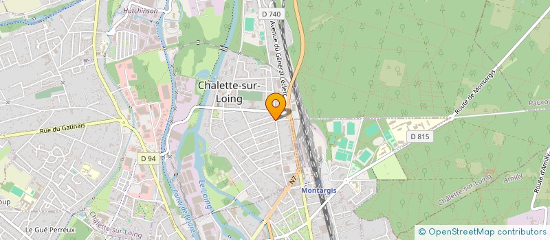 localisation de l'entreprise AUTREMENT AUTRES MOTS à CHALETTE-SUR-LOING