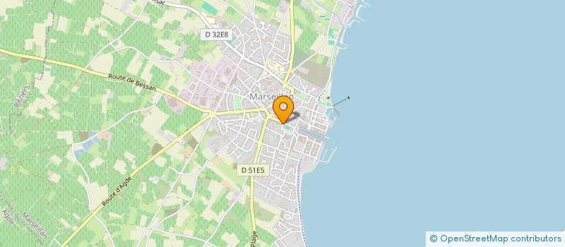 localisation de l'entreprise AUTREMENT B à MARSEILLAN