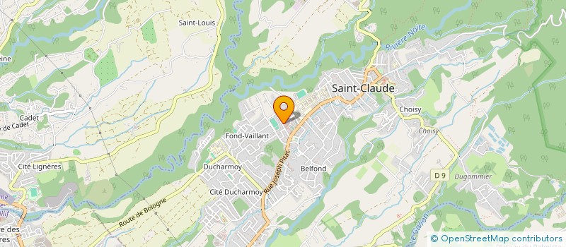 localisation de l'entreprise AUTREMENT BON à SAINT-CLAUDE