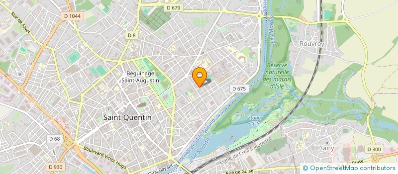 localisation de l'entreprise AUTREMENT DIRE à SAINT-QUENTIN