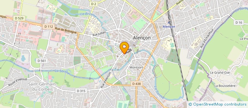 localisation de l'entreprise AUTREMENT DIT à ALENCON