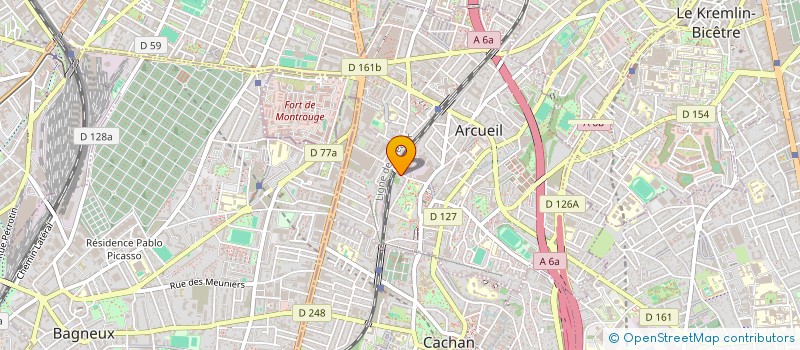 localisation de l'entreprise AUTREMENT DIT  ARCUEIL