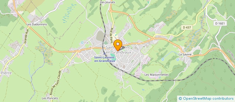 localisation de l'entreprise AUTREMENT DIT! à SAINT-LAURENT-EN-GRANDVAUX