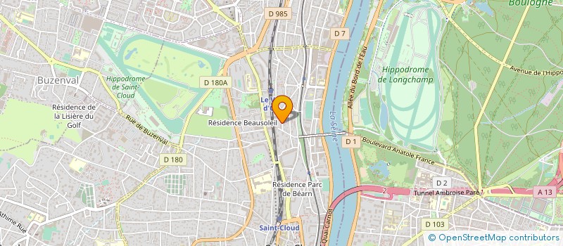 localisation de l'entreprise AUTREMENT FINANCE à SAINT-CLOUD