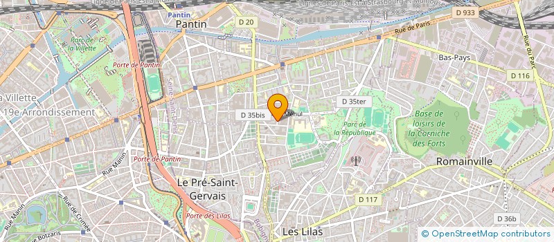 localisation de l'entreprise AUTREMENT FORMATIONS à PANTIN