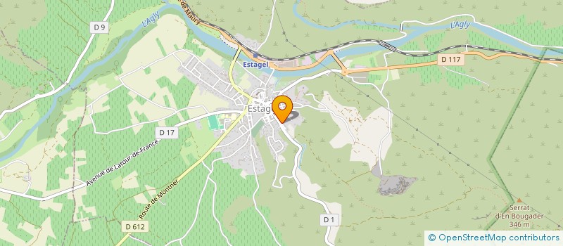 localisation de l'entreprise AUTRES LUMIERES EURL  BAIXAS