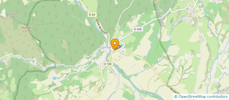 localisation de l'entreprise AUTRES MONDES  SAINTE-JALLE