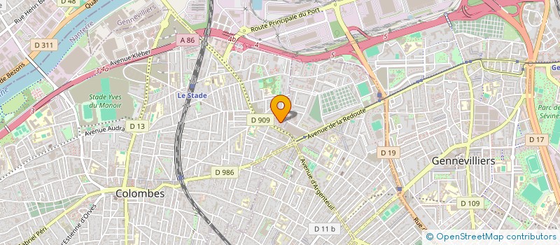 localisation de l'entreprise AUTRES REUSSITES à COLOMBES