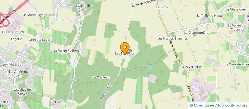 localisation de l'entreprise AUTRET à ROCHECORBON