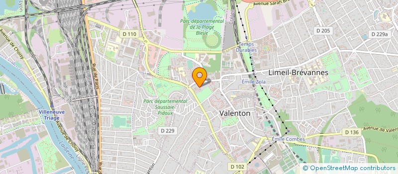 localisation de l'entreprise AUTREVIVALI  VALENTON