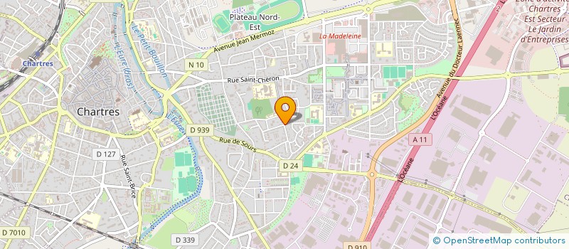 localisation de l'entreprise AUTRICUM SYSTEMES à CHARTRES