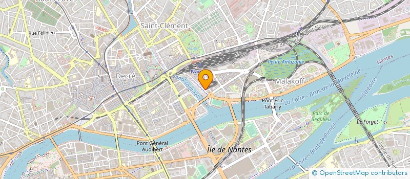 localisation de l'entreprise AUTRIQUE EBENISTERIE à NANTES