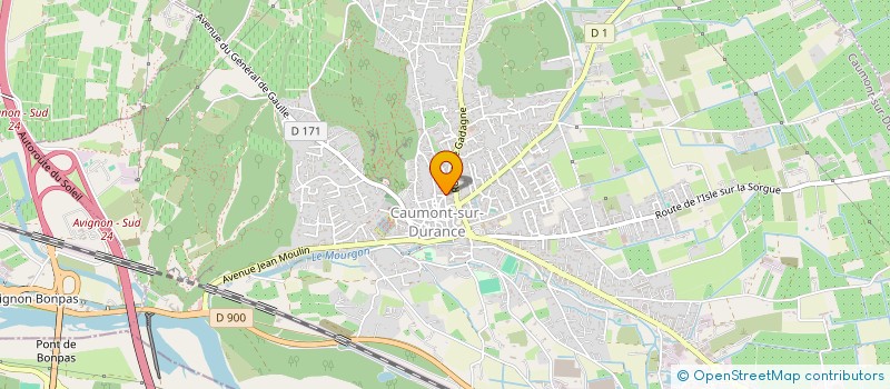 localisation de l'entreprise AUTTHOMASSEY  CAUMONT-SUR-DURANCE