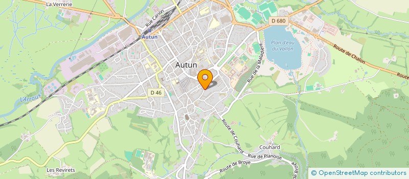 localisation de l'entreprise AUTUN FEMININ FOOTBALL CLUB à AUTUN