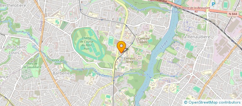 localisation de l'entreprise AUTYS IMMO  NANTES