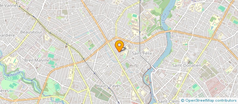 localisation de l'entreprise AUTYS SERVICES à NANTES