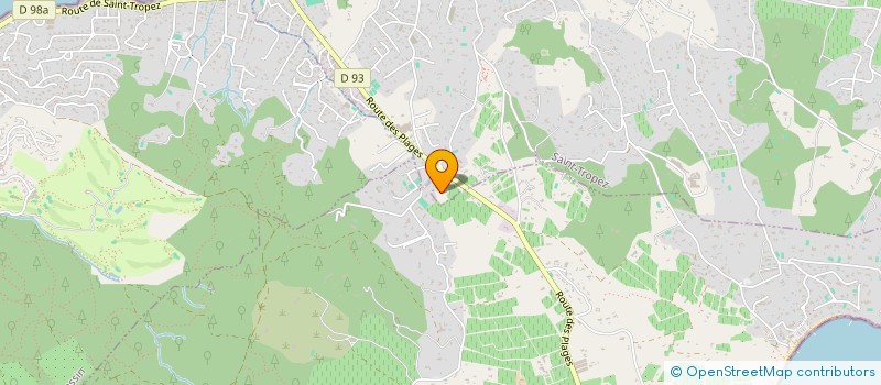 localisation de l'entreprise AUVARO ROLLAND & SACEPPE RENNE à SAINT-TROPEZ