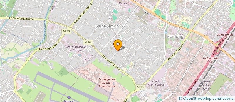 localisation de l'entreprise AUVEA INGENIERIE à TOULOUSE
