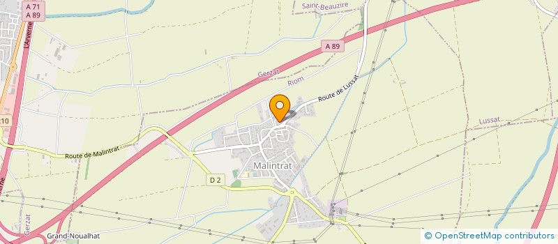 localisation de l'entreprise AUVERCAMP  LEMPDES