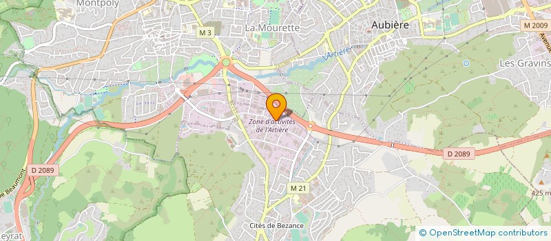 localisation de l'entreprise AUVERFROID S A R L  ROMAGNAT