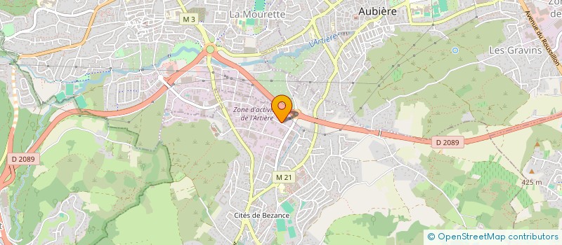 localisation de l'entreprise AUVERGNE AUTOMATISMES  ROMAGNAT