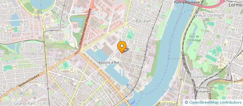 localisation de l'entreprise AUVERGNE BLCGAS  BORDEAUX