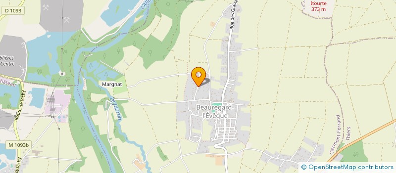 localisation de l'entreprise AUVERGNE BOIS DE CHAUFFAGE  BEAUREGARD-L'EVEQUE