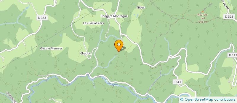 localisation de l'entreprise AUVERGNE CAMPING CAR SERVICES  LACHAUX