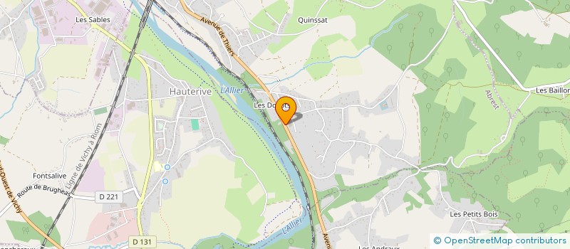 localisation de l'entreprise AUVERGNE CONFORT MEDICAL à ABREST