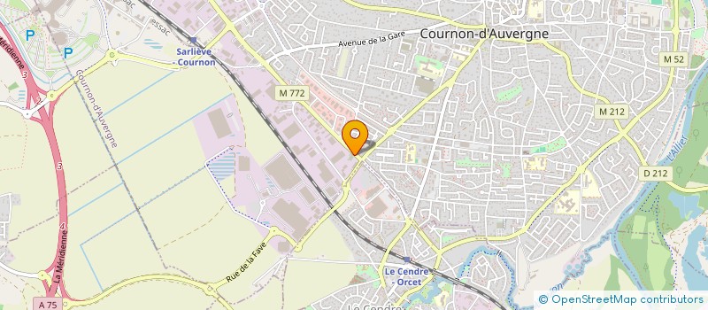 localisation de l'entreprise AUVERGNE DA COSTA AUTO  LYON