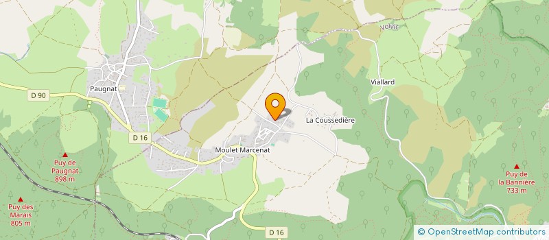 localisation de l'entreprise AUVERGNE DOMOTIQUE  VOLVIC