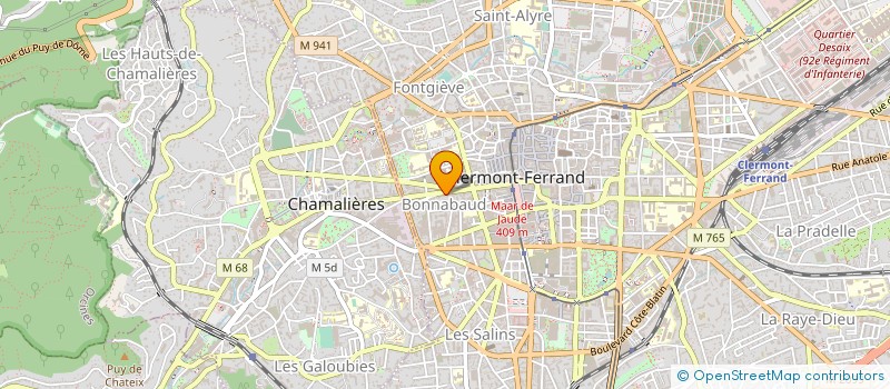 localisation de l'entreprise AUVERGNE ECONOMIQUE à CLERMONT-FERRAND