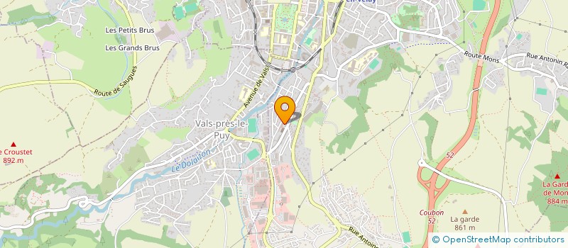 localisation de l'entreprise AUVERGNE ENERGIE SOLAIRE à LE PUY-EN-VELAY