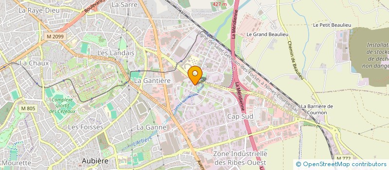 localisation de l'entreprise AUVERGNE FORMATION MONITEURS AUTOMOBILE  CLERMONT-FERRAND