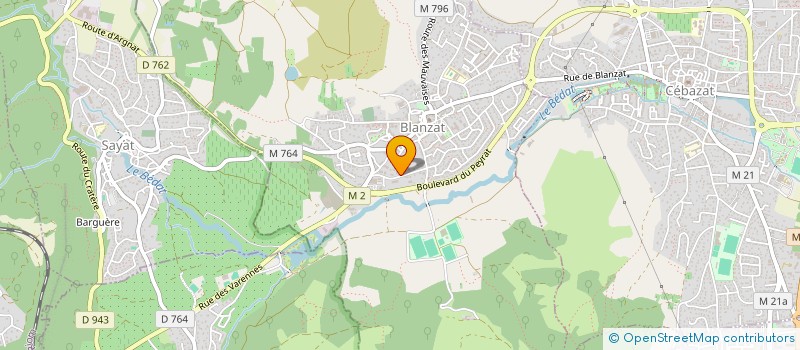 localisation de l'entreprise AUVERGNE MULTIBOIS à BLANZAT