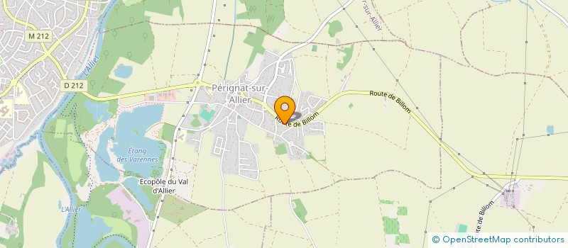 localisation de l'entreprise AUVERGNE PARAMOTEUR  SAINT-GEORGES-SUR-ALLIER