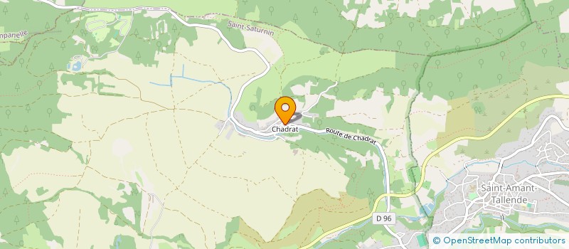 localisation de l'entreprise AUVERGNE PRESTIGE MOTORS  SAINT-SATURNIN