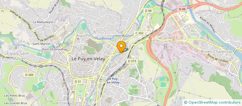 localisation de l'entreprise AUVERGNE PROPRETE INSERTION à LE PUY-EN-VELAY
