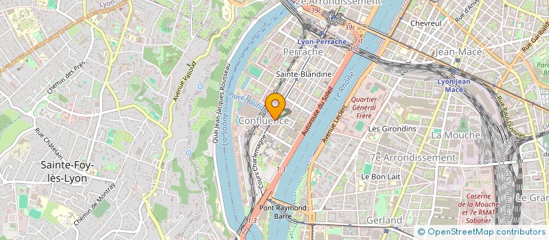 localisation de l'entreprise AUVERGNE RHONE ALPES INVESTISSEMENT  LYON