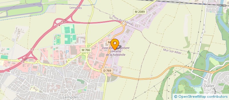 localisation de l'entreprise AUVERGNE ROBINETTERIE SOLUTIONS à LEMPDES