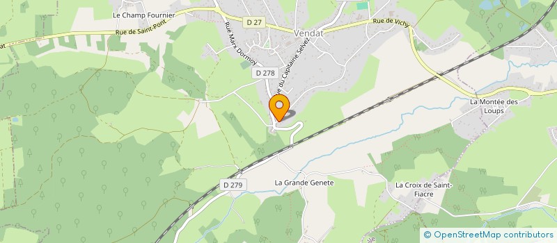 localisation de l'entreprise AUVERGNE SOLUTIONS à ESPINASSE-VOZELLE