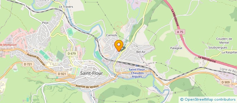 localisation de l'entreprise AUVERGNE TRAITEMENT DE SURFACE à SAINT-FLOUR