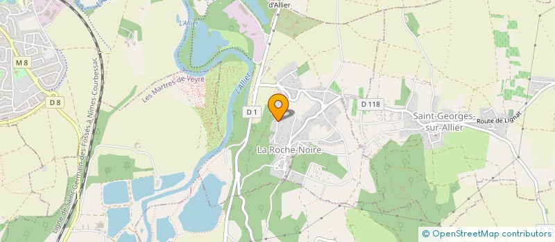 localisation de l'entreprise AUVERGRAF  CLERMONT-FERRAND