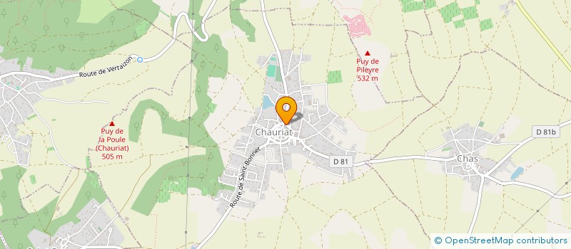 localisation de l'entreprise AUVERNHAT CYCLES  CLERMONT-FERRAND